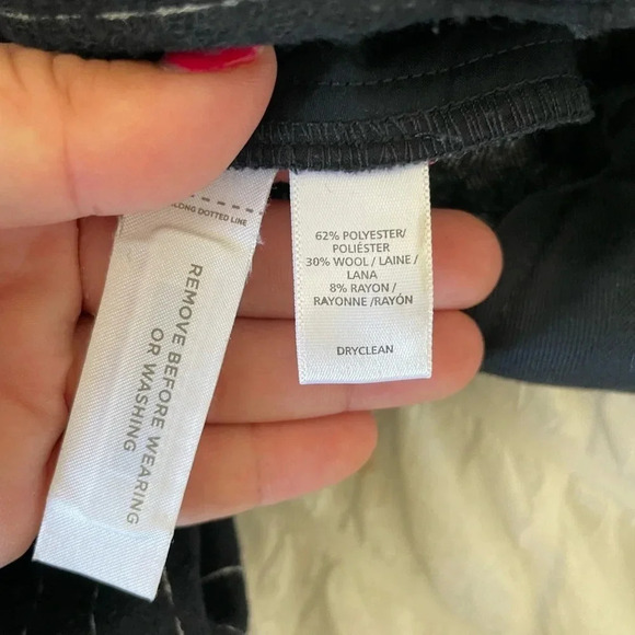 Loft pinstripe wool blend mini skirt - Picture 6 of 6